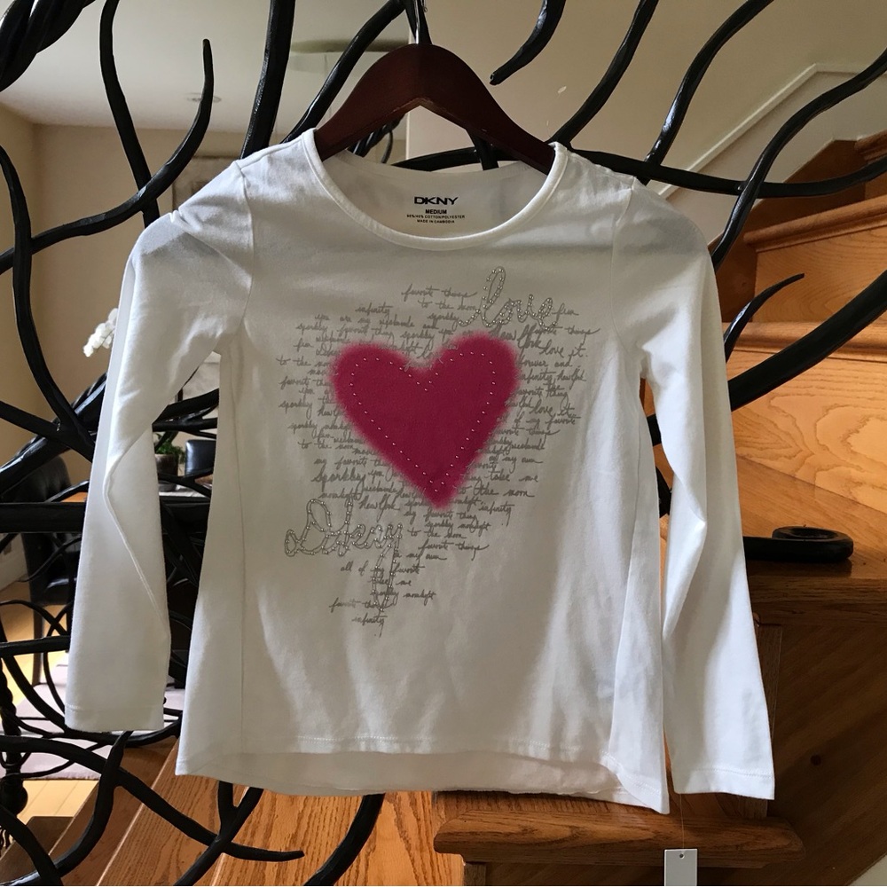DKNY Snow White Long Sleeve Shirt